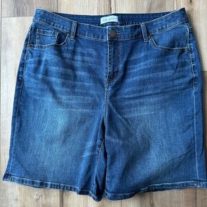 Lane Bryant Classic Blue Jean Shorts